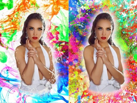 Портрет в стиле дрим арт