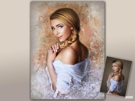 Портрет на холсте