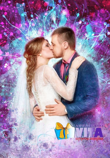 Свадебный портрет дрим арт