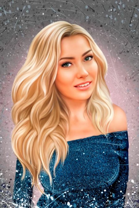 Портрет в стиле dream art