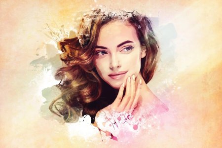 Портрет в стиле dream art