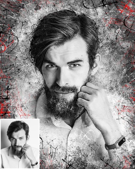 Портреты в стиле дрим арт мужчины