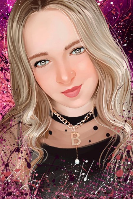 Портрет в стиле dream art