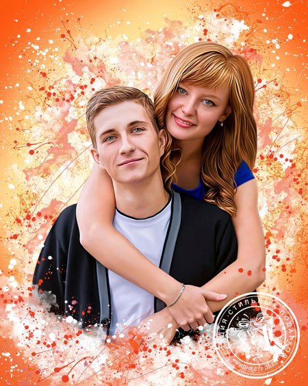 Свадебный портрет дрим арт