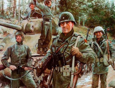 Американские солдаты второй мировой