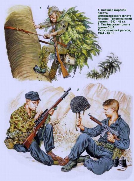 Японский снайпер второй мировой
