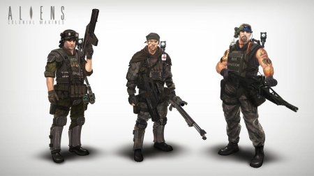 Alien colonial marines