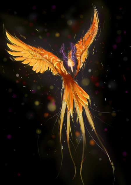 Огненный феникс дилюка