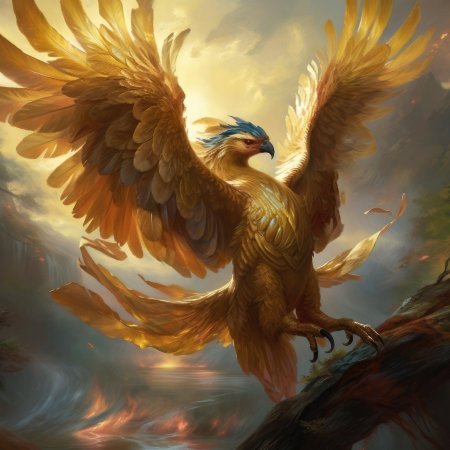 Golden phoenix