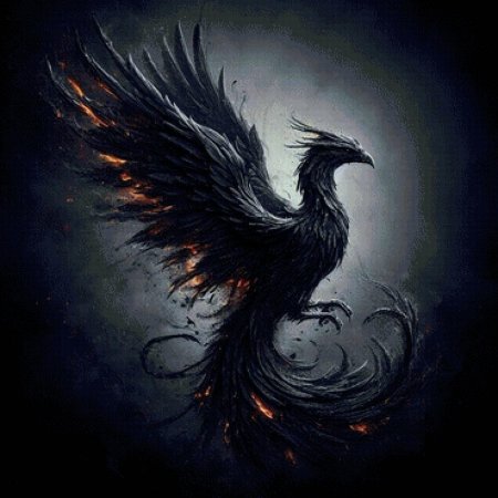 Черный феникс