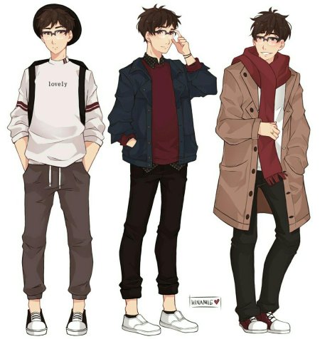 Аниме одежда для парней