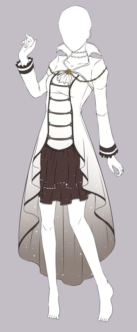 Идеи для одежды аниме