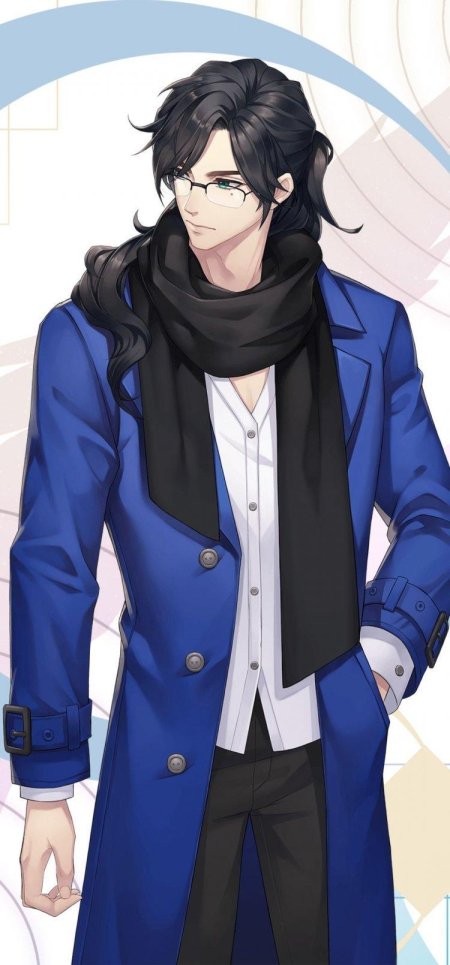 Арт мужчина в костюме