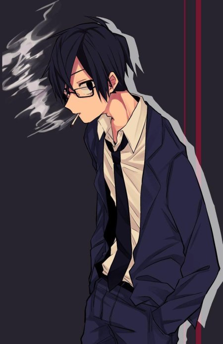 Парень аниме арт