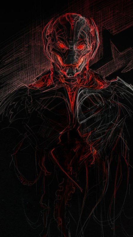 Альтрон марвел арт