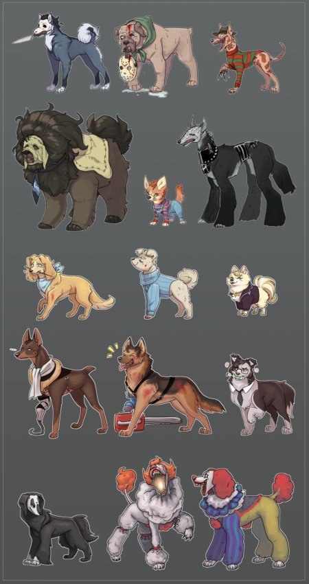 Персонажи животные