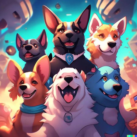 Аниме собака