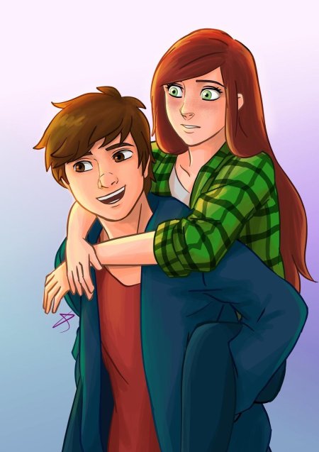 Гравити фолз диппер и венди