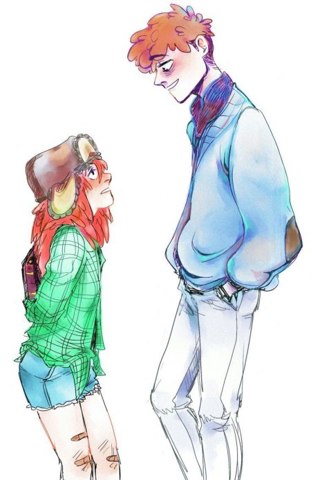 Гравити фолз диппер и венди