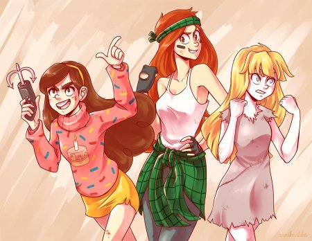 Гравити фолз пасифика и венди