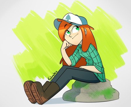 Венди гравити фолз арты