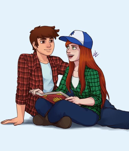 Диппер и венди любовь