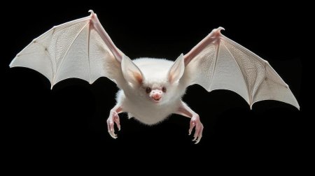 Белая летучая мышь