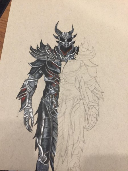 Скайрим даэдрическая броня