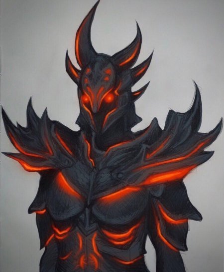 Tes daedric armor