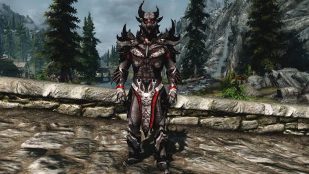 Скайрим даэдрическая броня