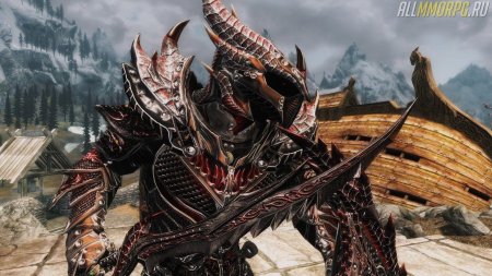 Даэдрическая броня скайрим