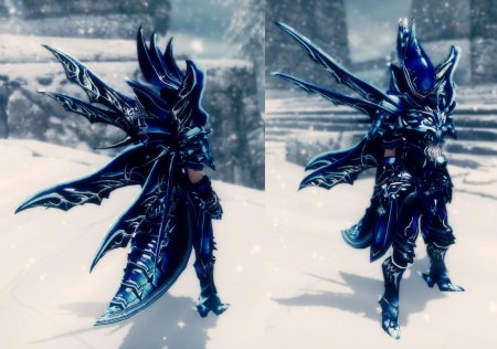 Даэдрическая или драконья броня