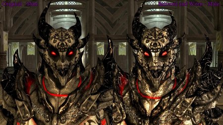 Morrowind даэдрическая броня