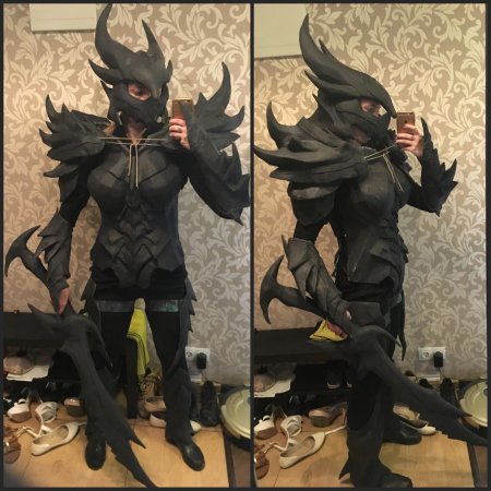 Даэдрическая броня косплей