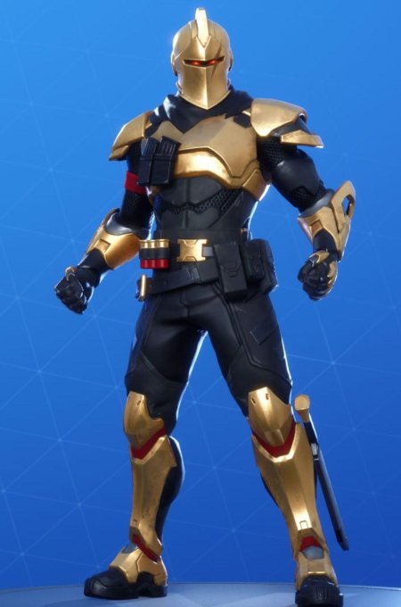 Золотой рыцарь фортнайт