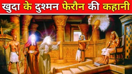 Моисей и аарон перед фараоном