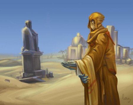 Жрец пустыни арт