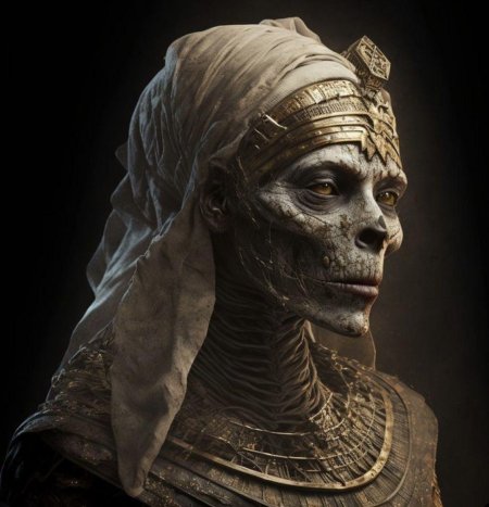 Мумия фараона рамзеса