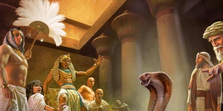 Моисей и фараон египта