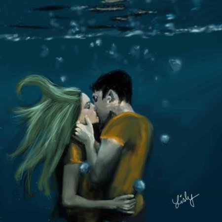 Перси джексон и аннабет поцелуй