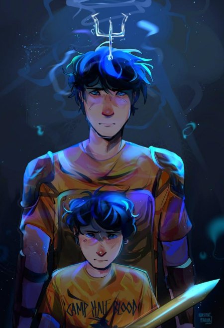 Перси джексон art