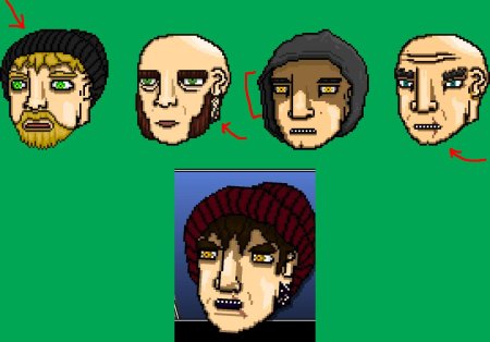 Спрайты хотлайн майами