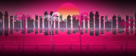 Хотлайн майами бэкграунд