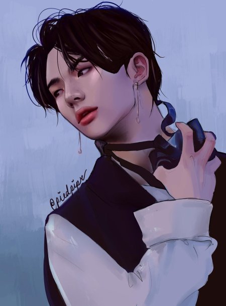Хёнджин stray kids art