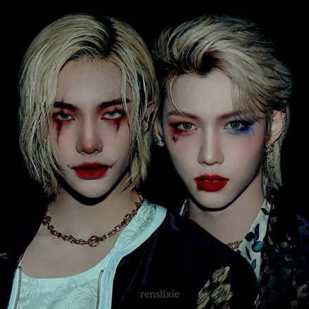 Felix stray kids makeup
