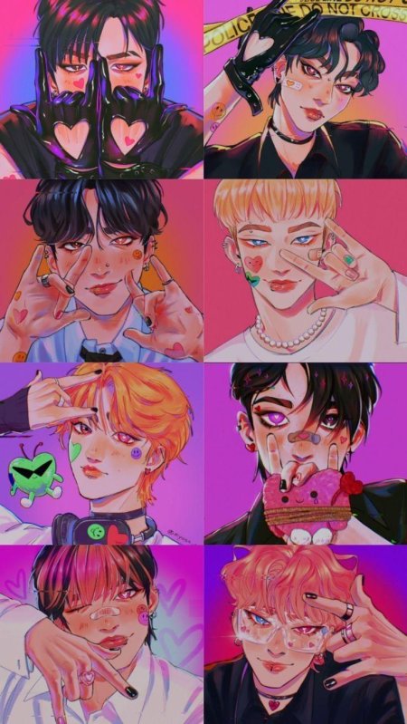 Стрей кидс арты