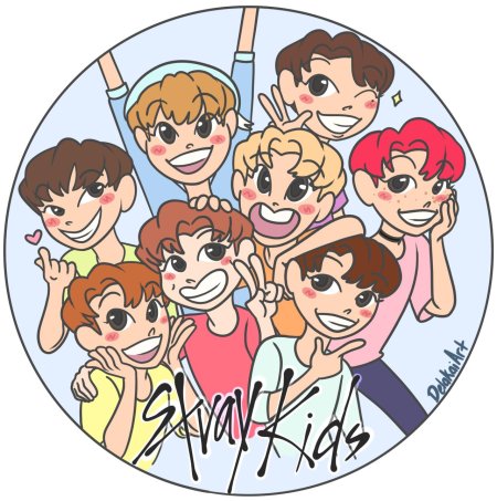 Наклейки stray kids феликс