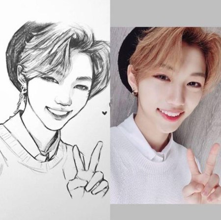 Скетчи stray kids