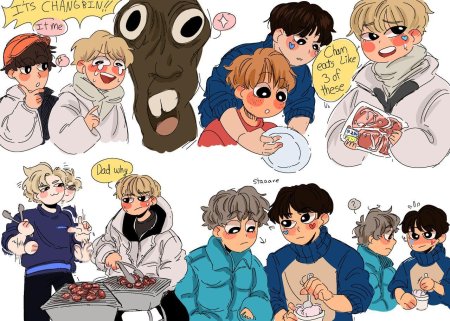 Stray kids комиксы