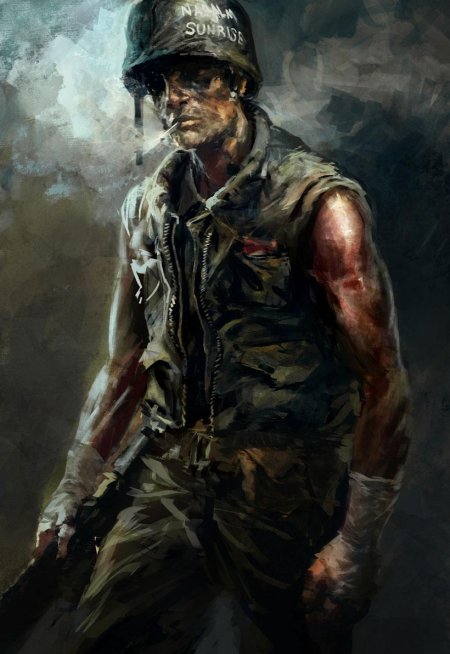 Солдат во вьетнаме арт